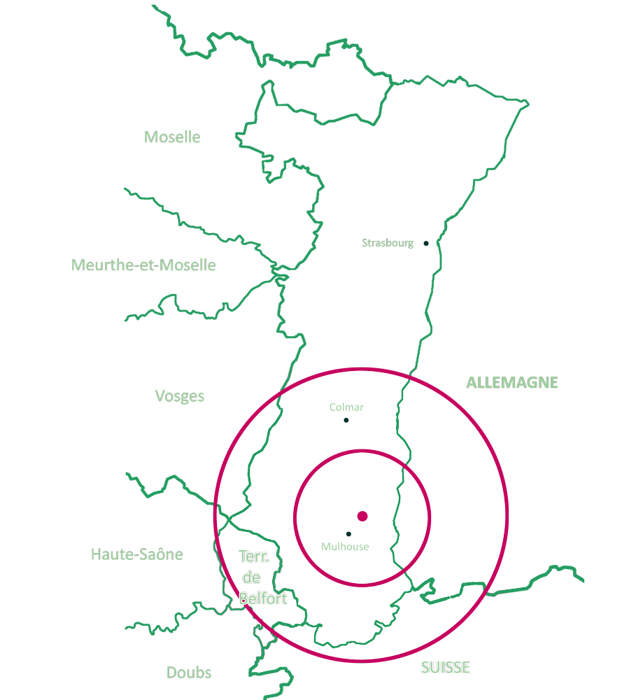 zone d'activité en alsace